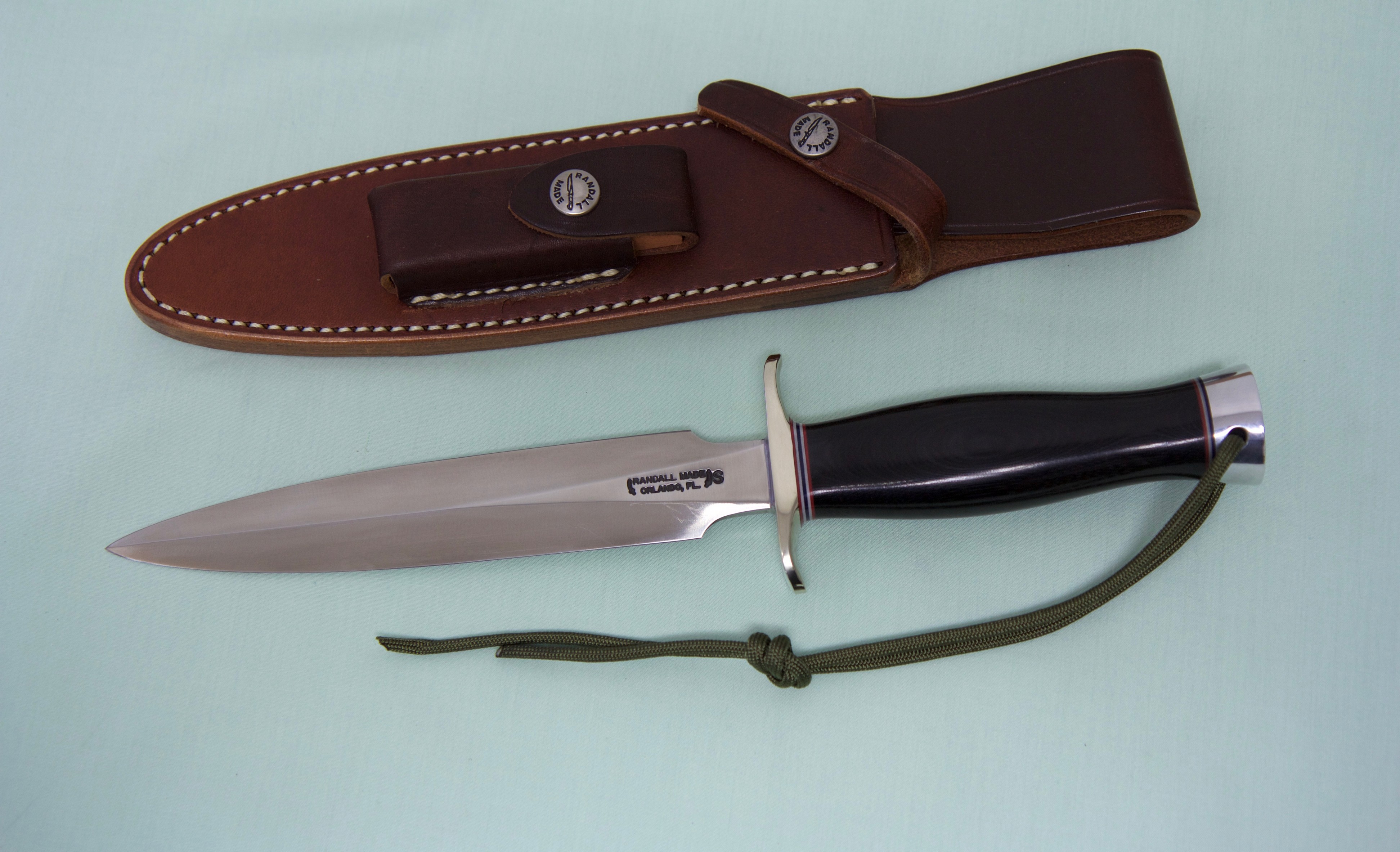 Model 2 – Fighting Stiletto 7″ SS2 NS2 BM DB WT – Buxton Knives